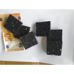 5x5x1 cm vierkant oplegrubber