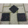 vierkant 10x10x1,5 oplegrubber 16 stuk